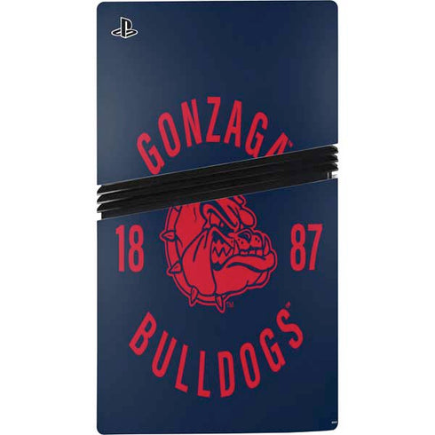 Gonzaga University Bulldogs 1887 PS5 Pro Bundle Skin